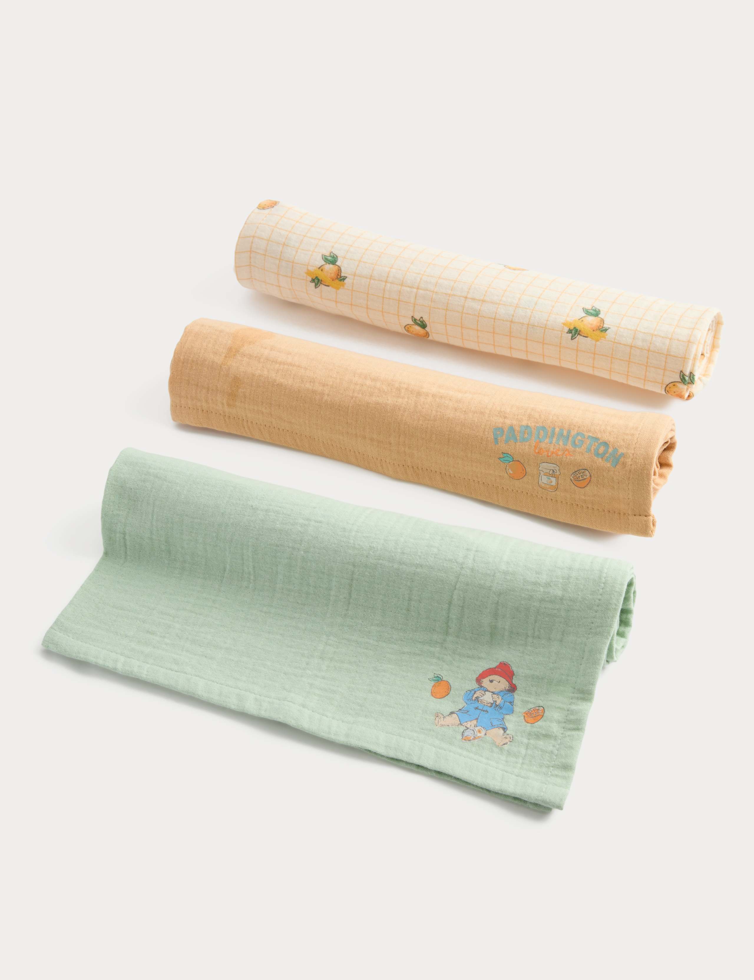 Paddington cotton muslin squares 3 pack, UK version