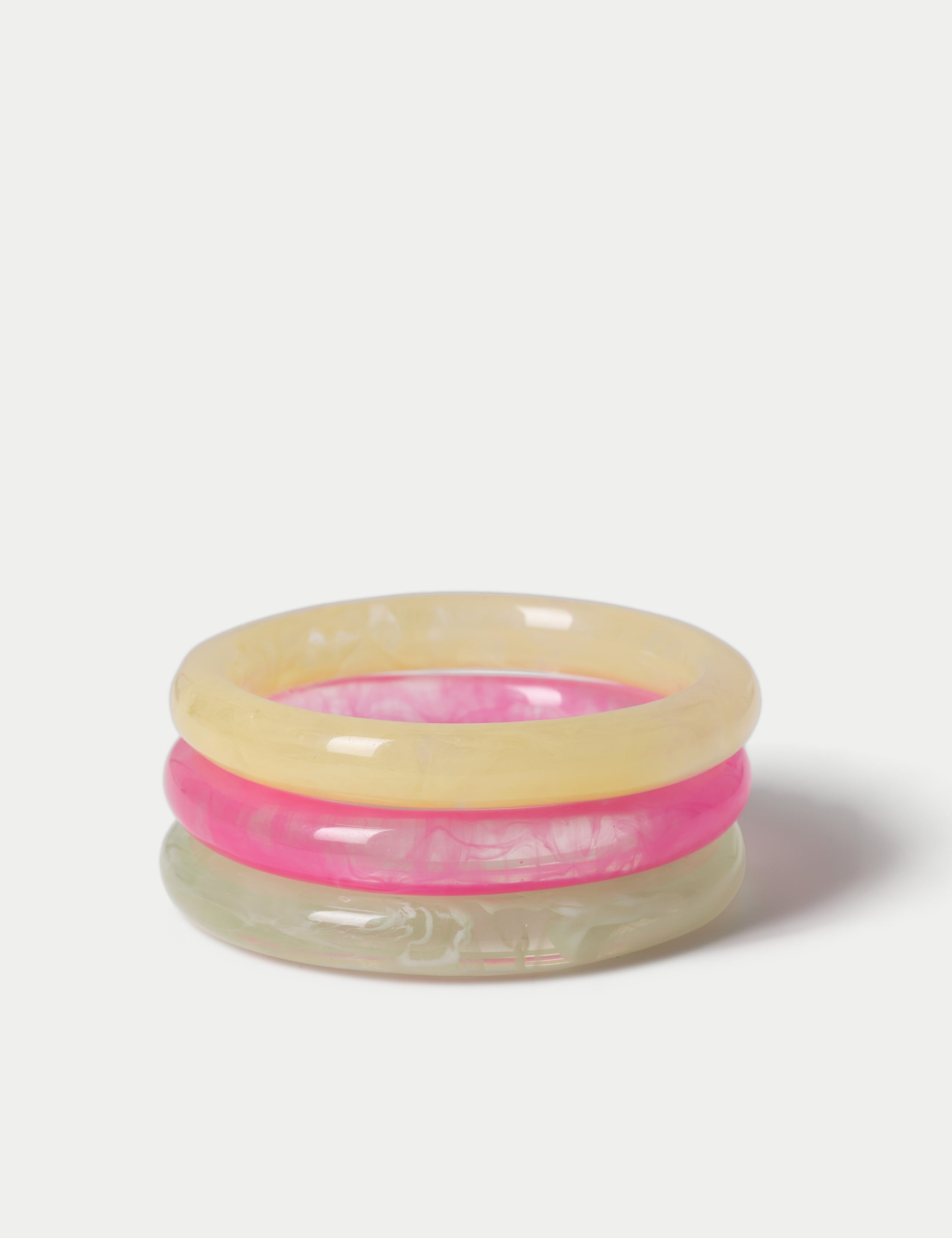 Resin bangles 3 pack (British brand)