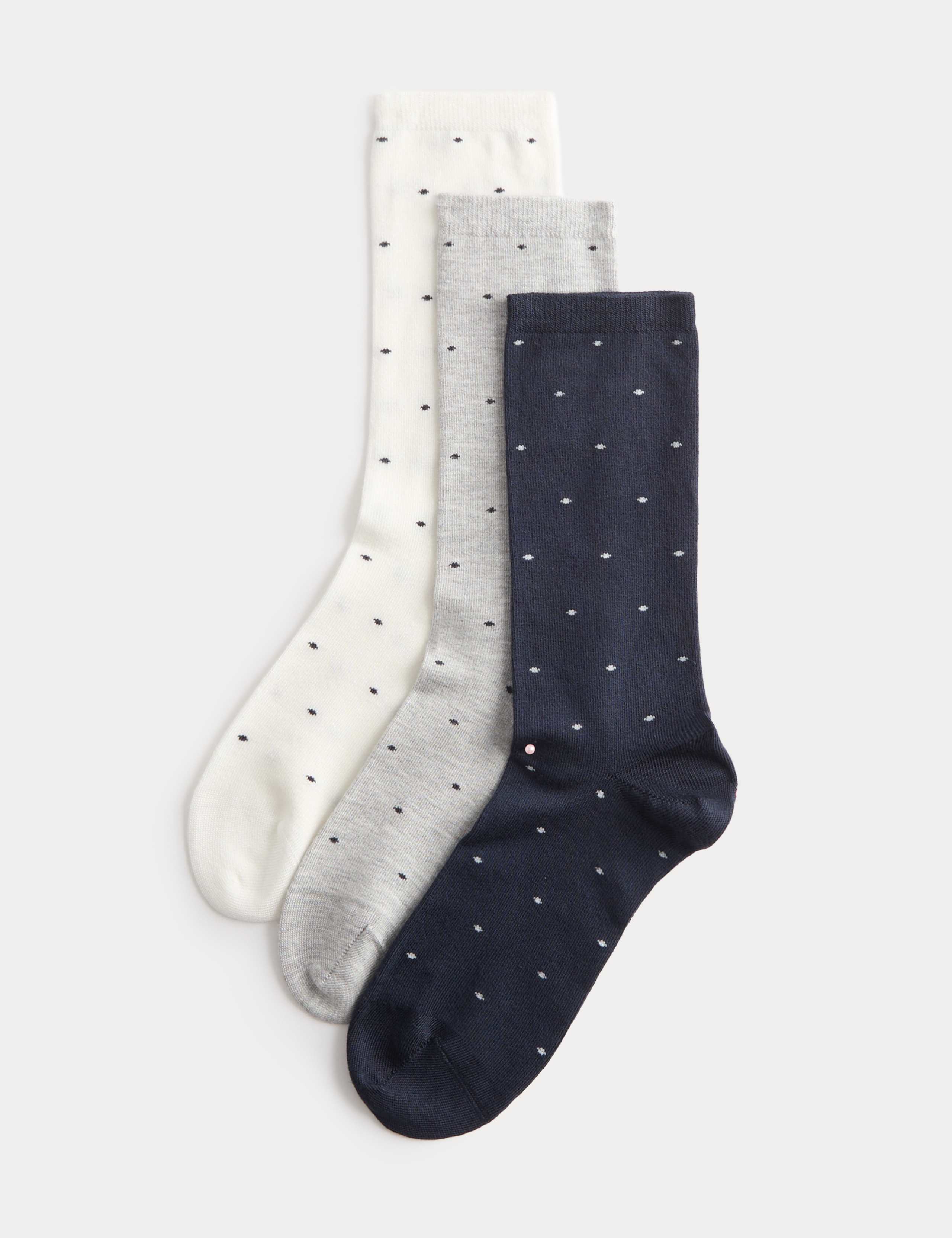 M&S supersoft spot crew socks 3-pack - British product