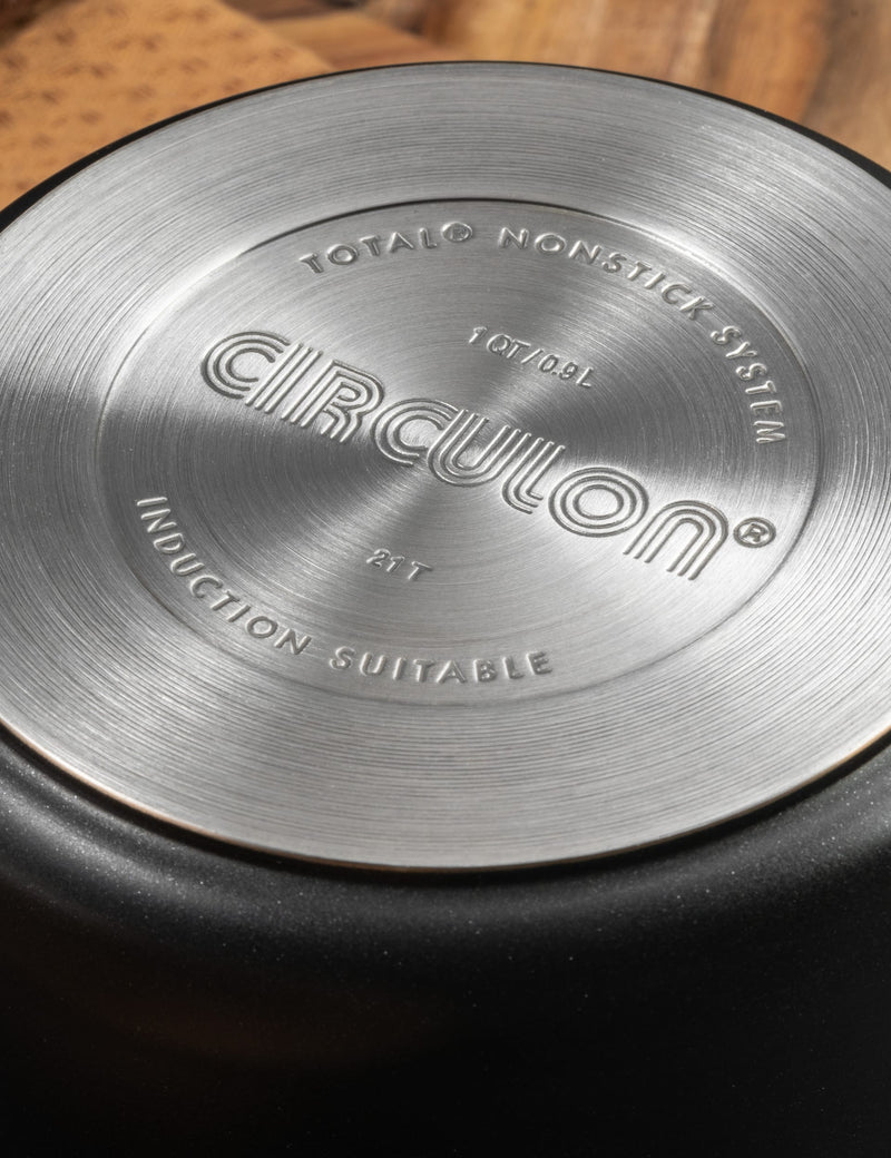 Circulon 3 piece non-stick saucepan set, UK version