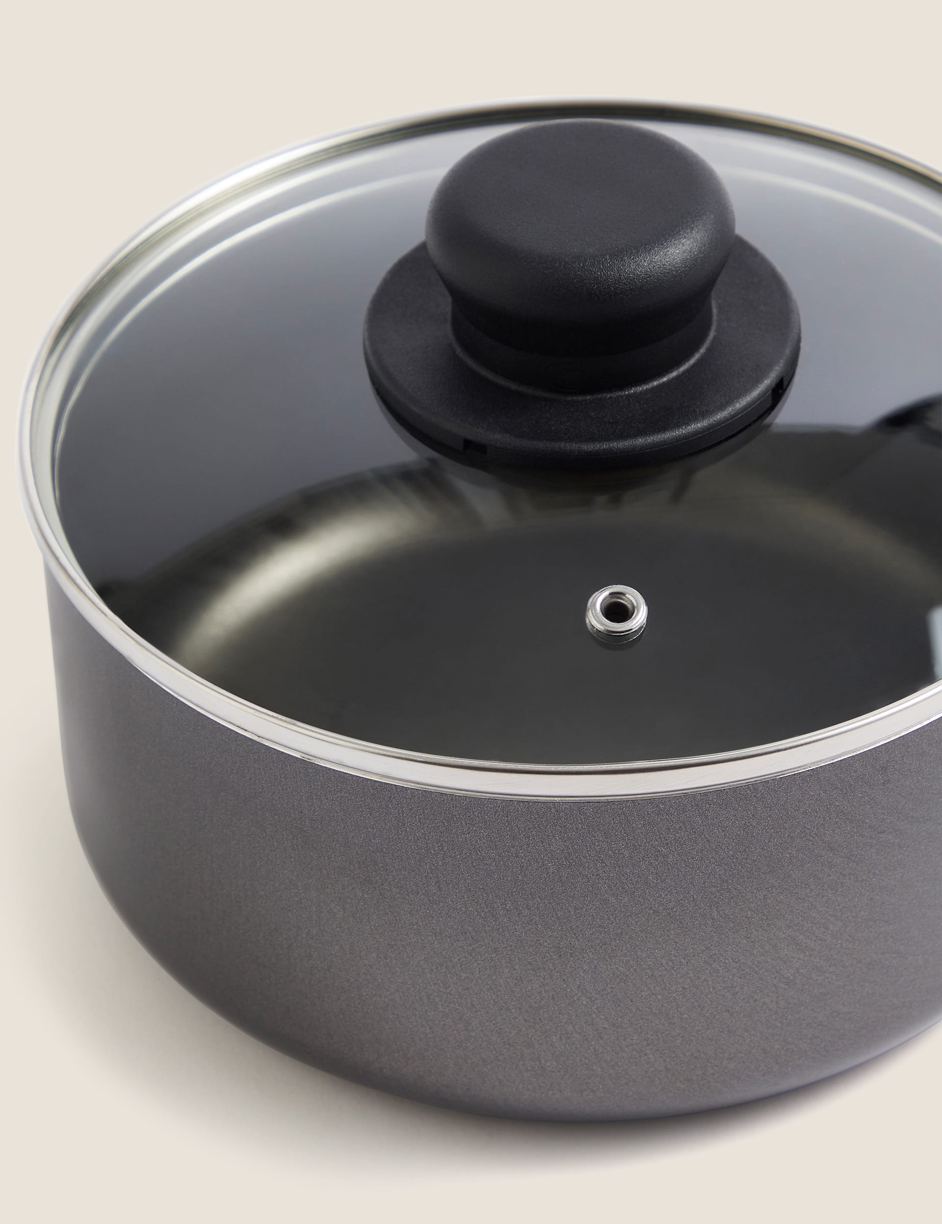 3 piece aluminium non-stick pan set - British product
