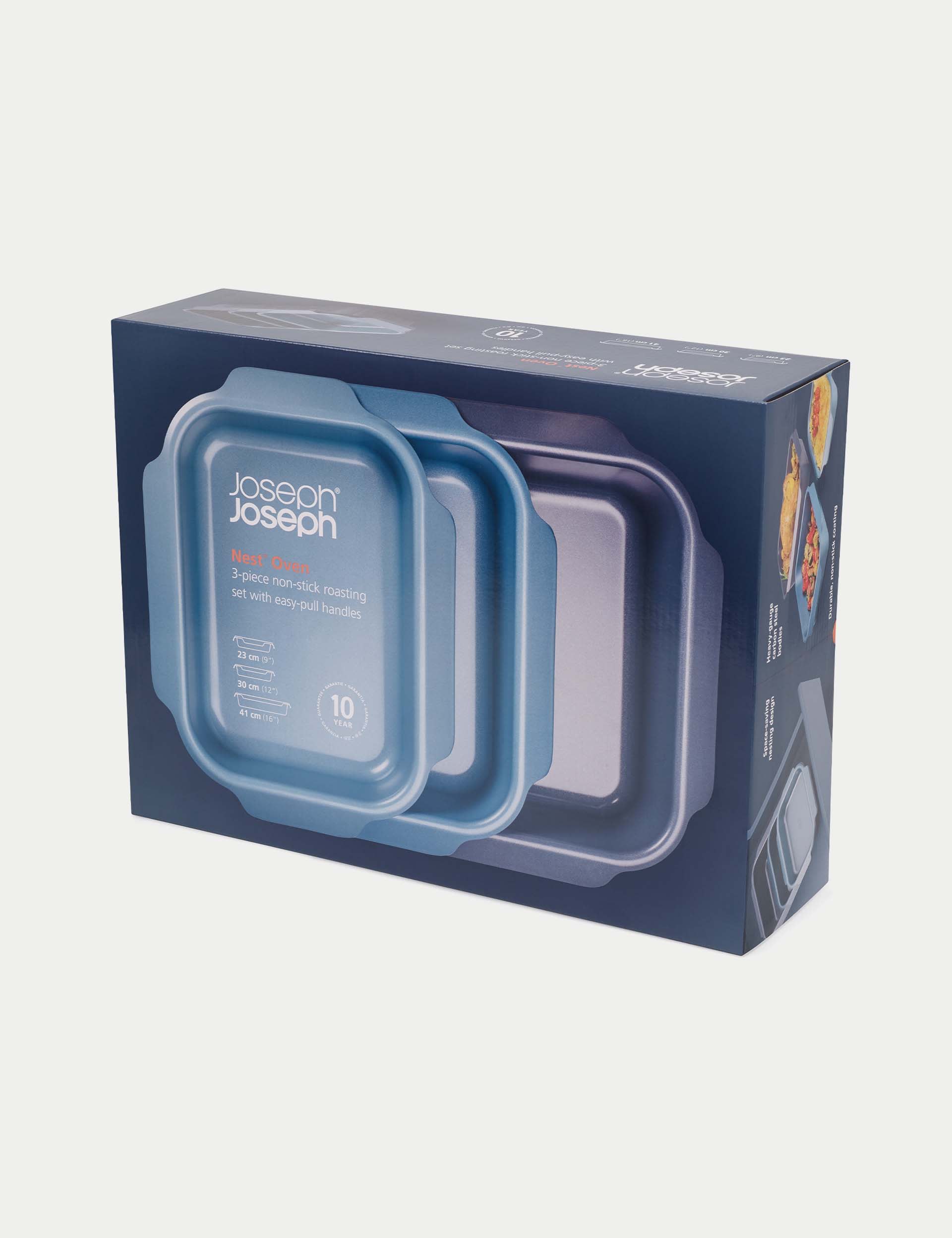 Joseph Joseph Nest roasting trays 3-piece set, imported from the UK