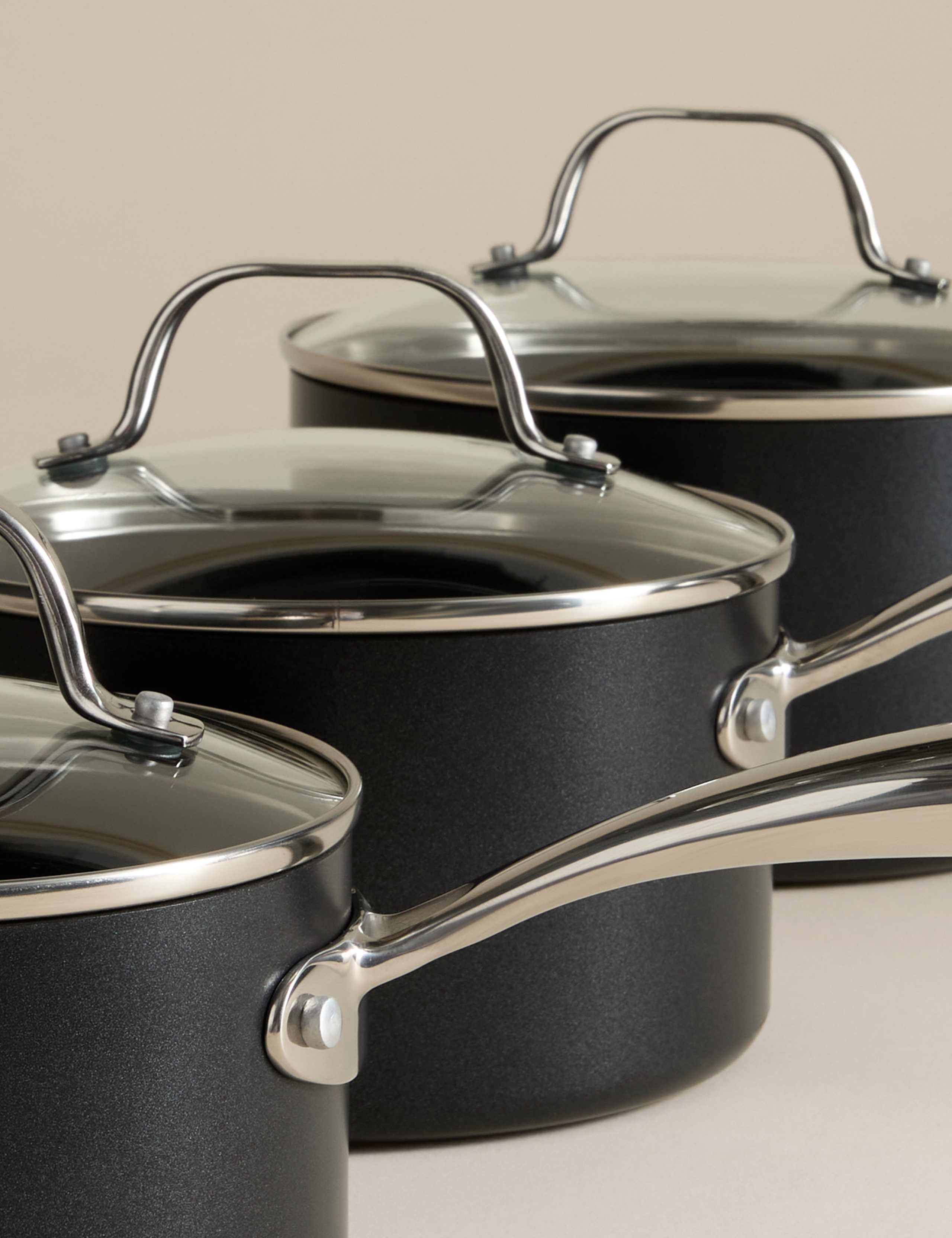 3 piece non-stick pro pan set, imported from the UK