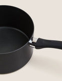 3 Piece Black Aluminium Non Stick Pan Set