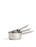 3 Piece Stainless Steel Pan Set