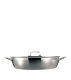 3-Ply Stainless Steel Shallow Casserole Dish (24cm)