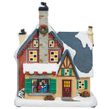 30 Piece Christmas Village with Lights and Sounds