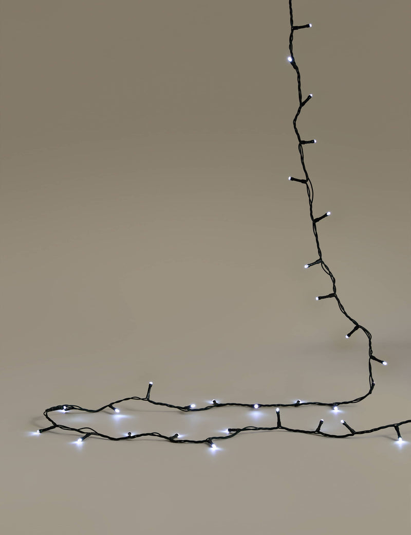 Bright white LED string lights, 300 lights, (British brand)