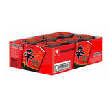 Nongshim Shin Cup Noodle hot spicy 6 pack, imported from the UK
