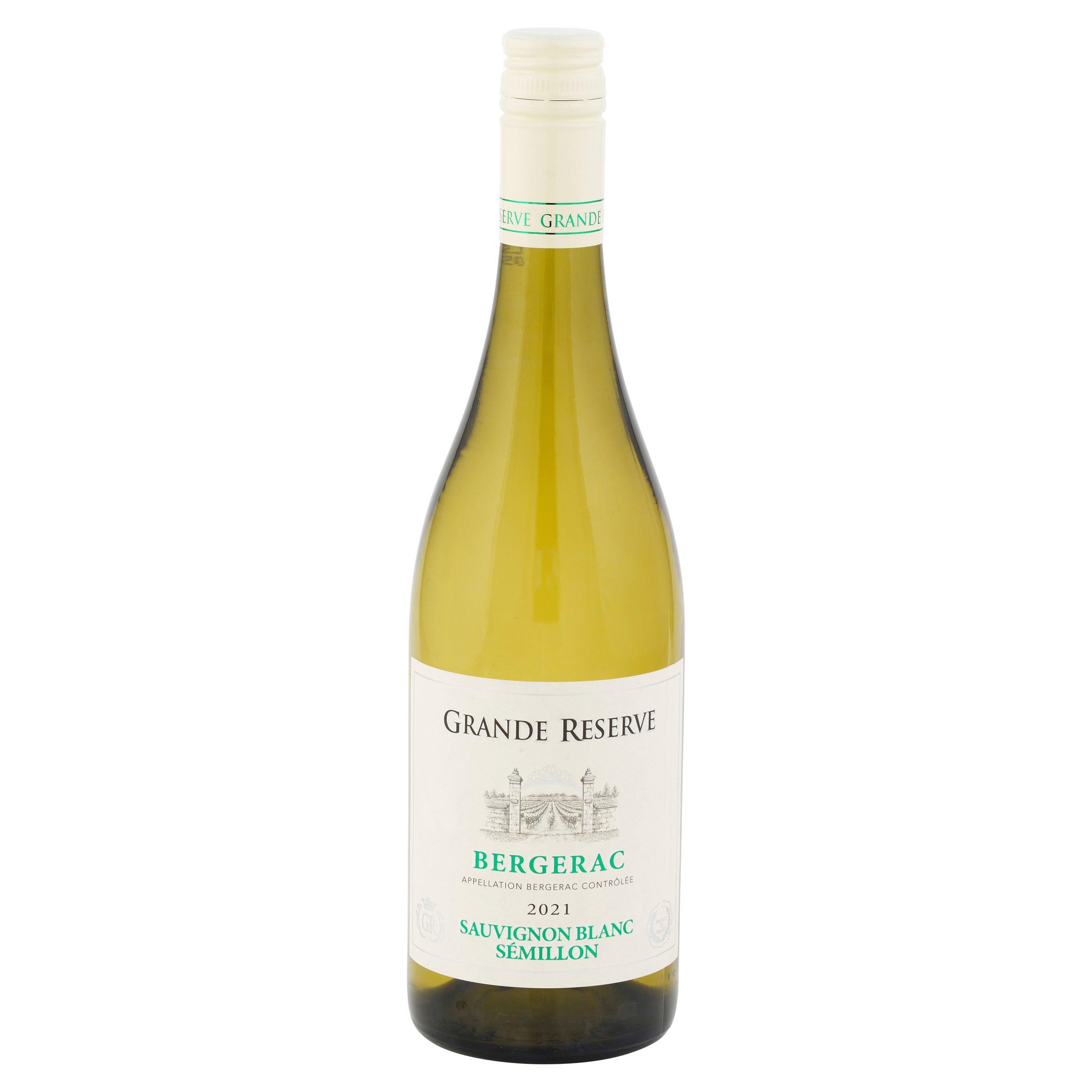 Bergerac Grande Reserve Sauvignon Blanc Semillon 75cl All white wine Sainsburys   