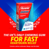 Rennie peppermint antacid gum 750mg, imported from the UK