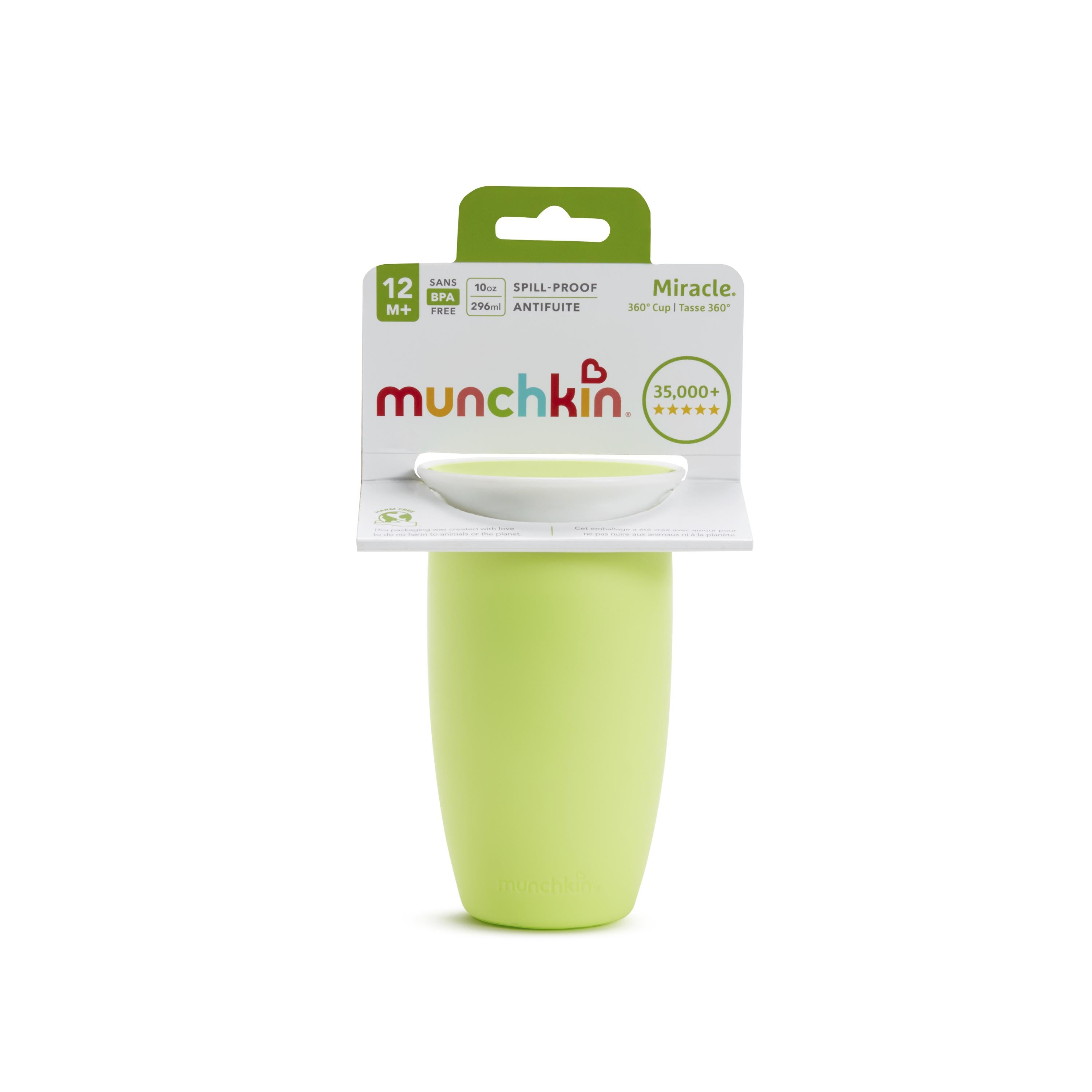 Munchkin Miracle 360 sippy cup 10oz (British brand)