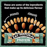 Eat Natural protein bar peanuts almonds salted caramel 3x40g - British product