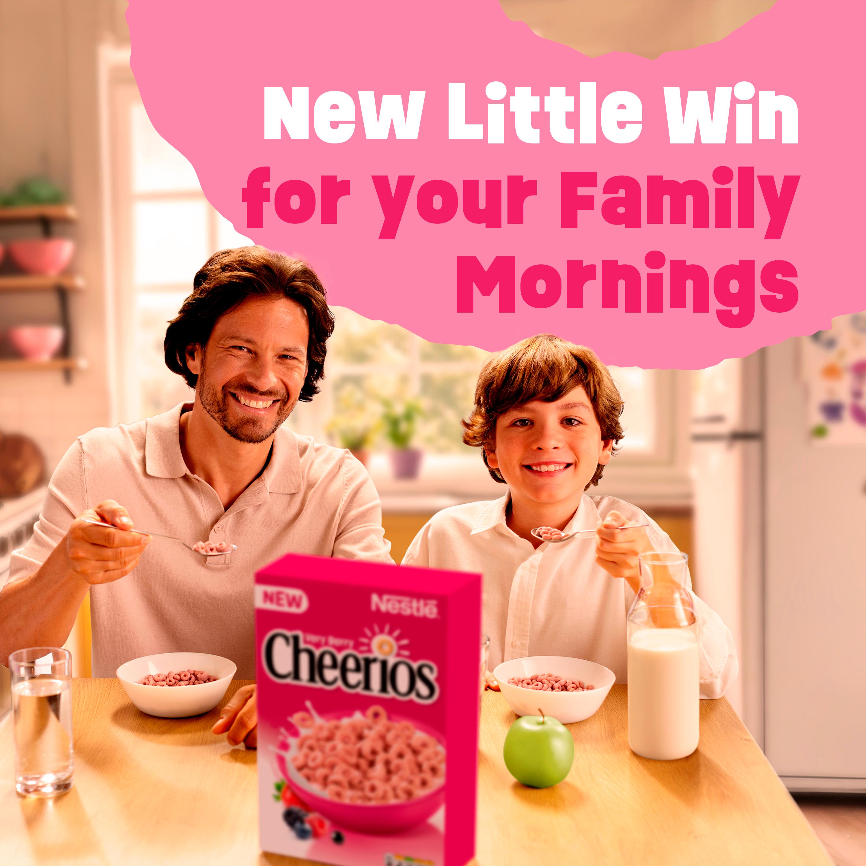 Nestle Cheerios Very Berry Cereal 435g, imported from the UK