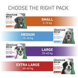 Frontline Plus small dog flea treatment 2-10kg - British product
