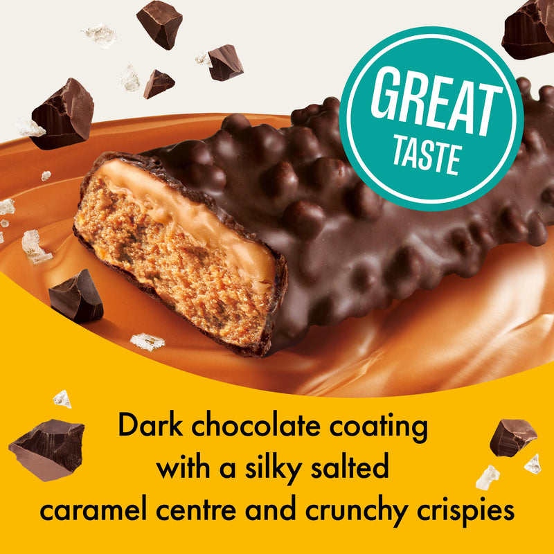 Fulfil Vitamin Protein Bar Dark Chocolate Salted Caramel 55g - British product