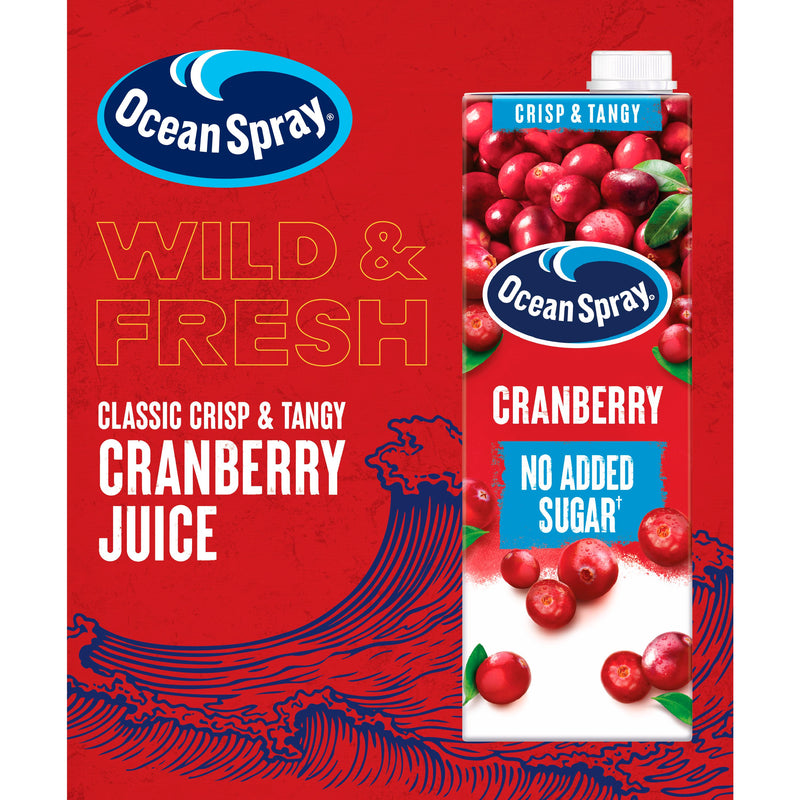 Ocean Spray cranberry juice classic light 1L imported from the UK