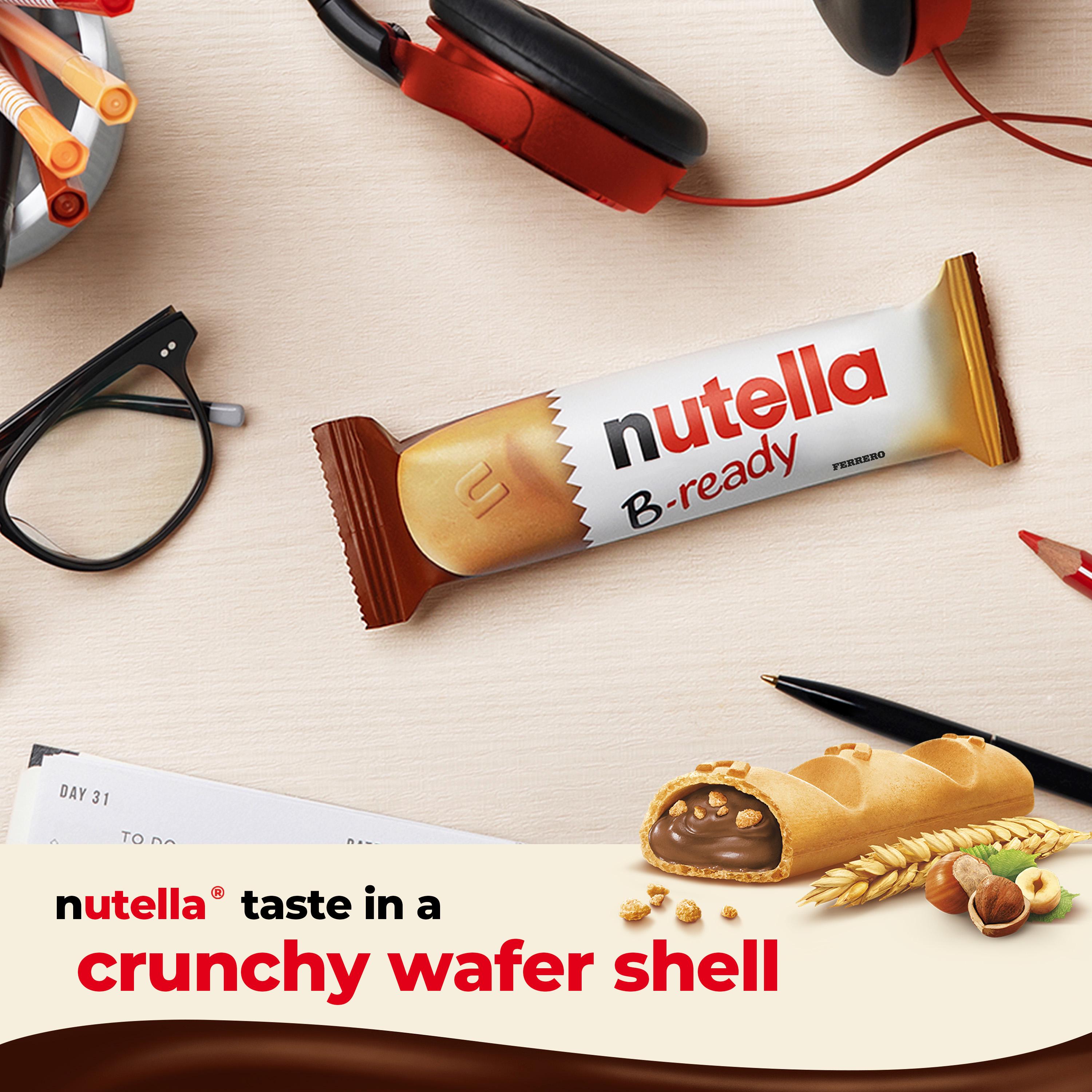 Nutella B-ready snack bars multipack 6x22g (British brand)