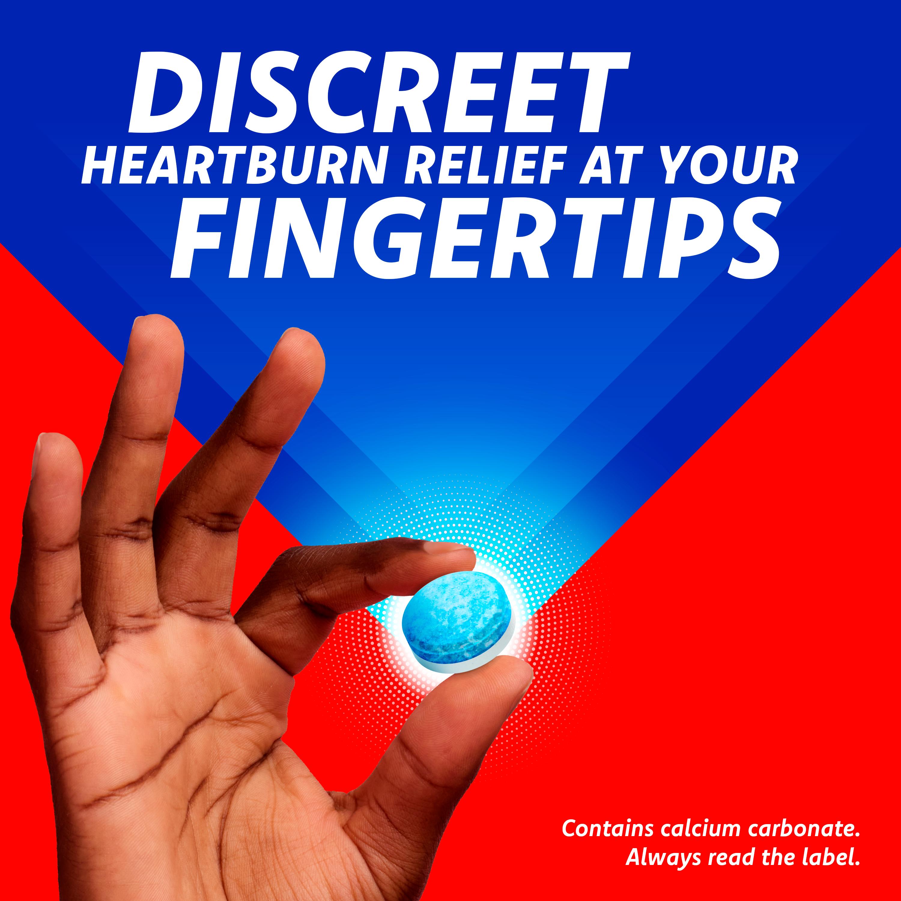 Rennie peppermint antacid gum 750mg, imported from the UK