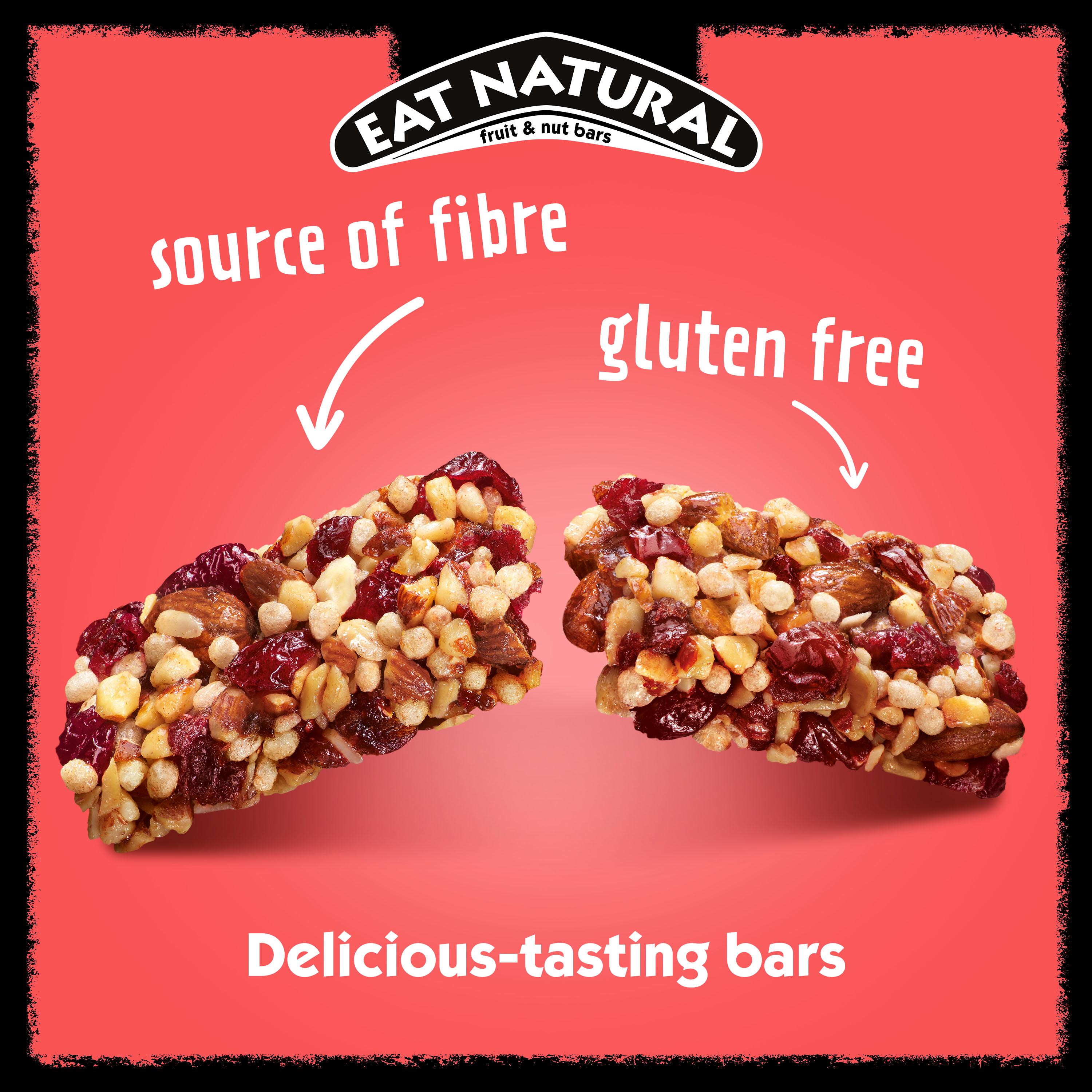 Eat Natural almond cranberry fruit and nut bar 40g - British product
