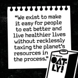 Oatly semi oat drink long life 1L, UK version