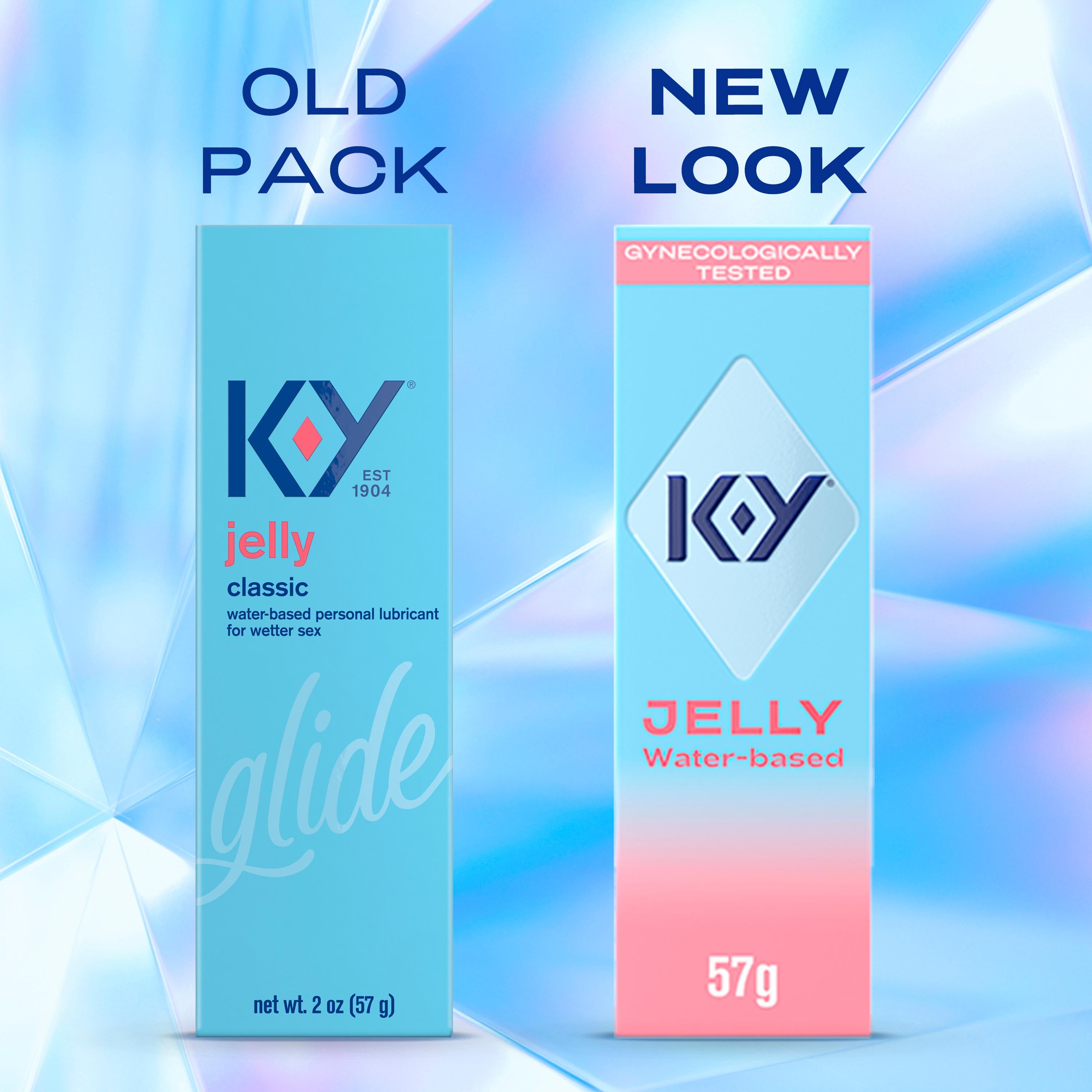 K-Y Water Based Jelly Personal Lubricant 57g, UK version