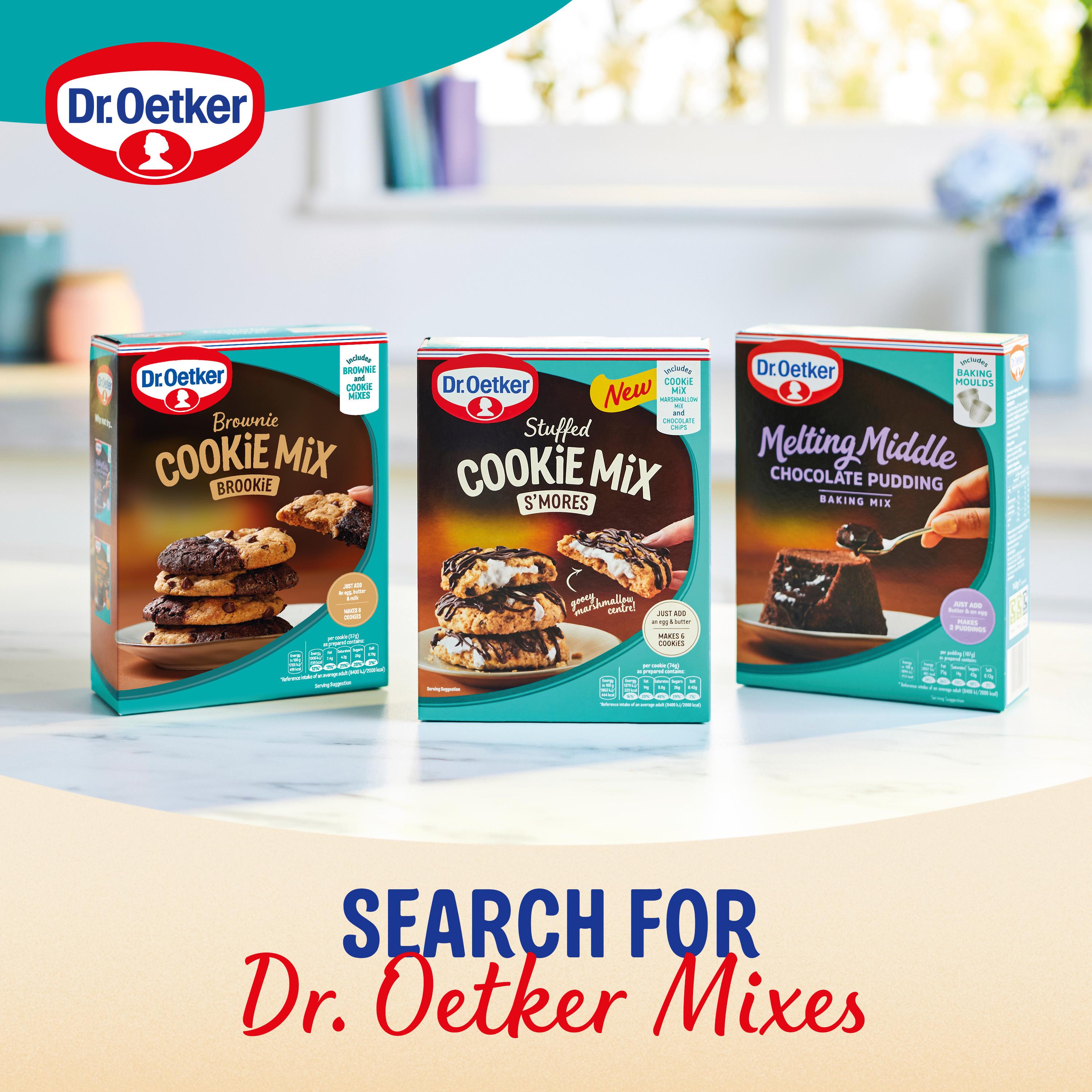 Dr. Oetker Brookie Cookies baking mix - British product