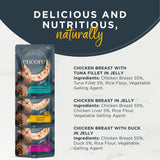 Encore chicken selection cat food pouches 5x50g, UK version