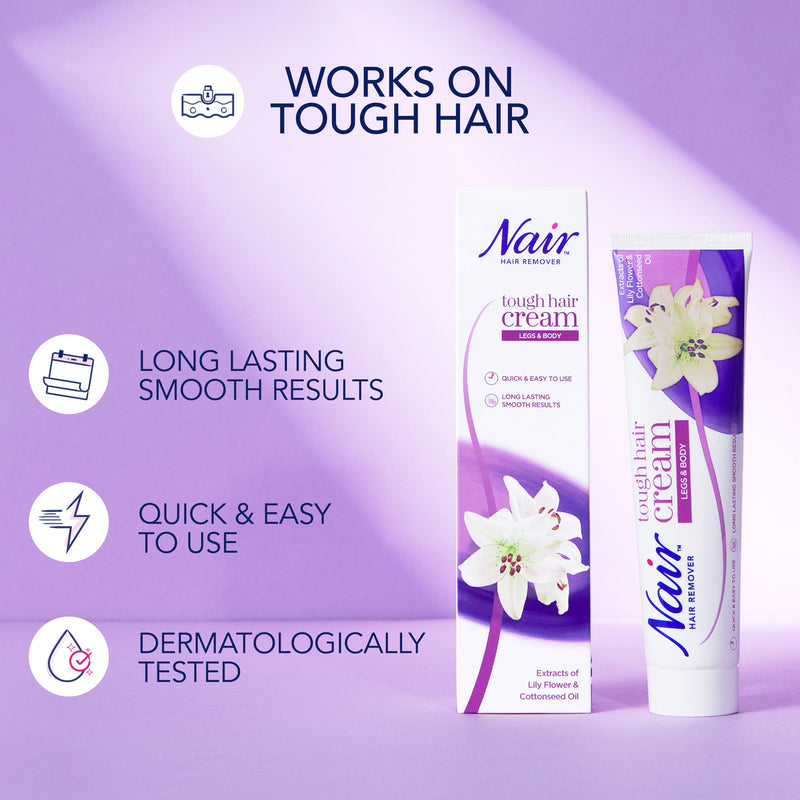 Nair tough hair remover cream 90ml, British product