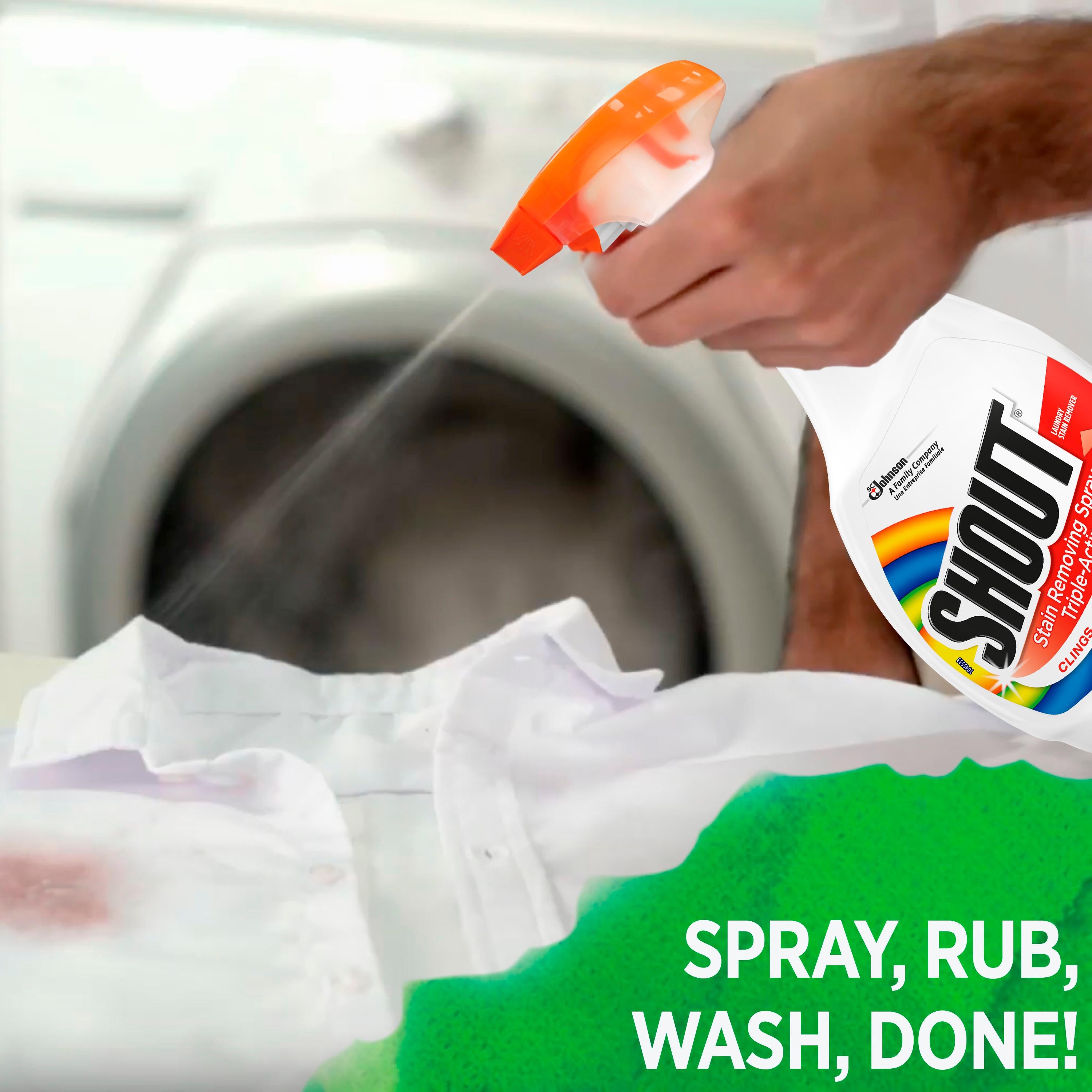 Shout Triple Acting stain remover spray 500ml - British product