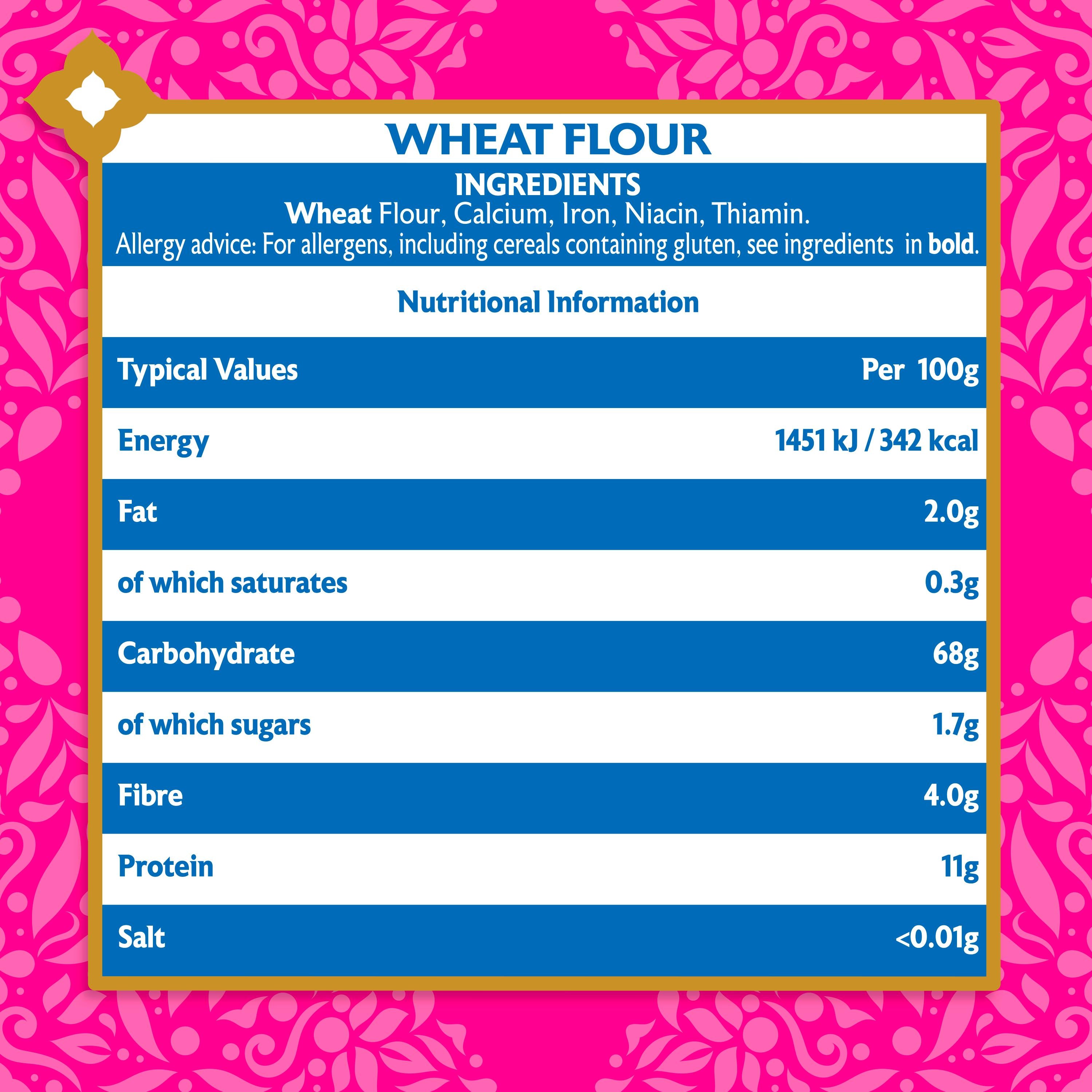 Elephant Atta fine white chapatti flour 10kg, imported from the UK