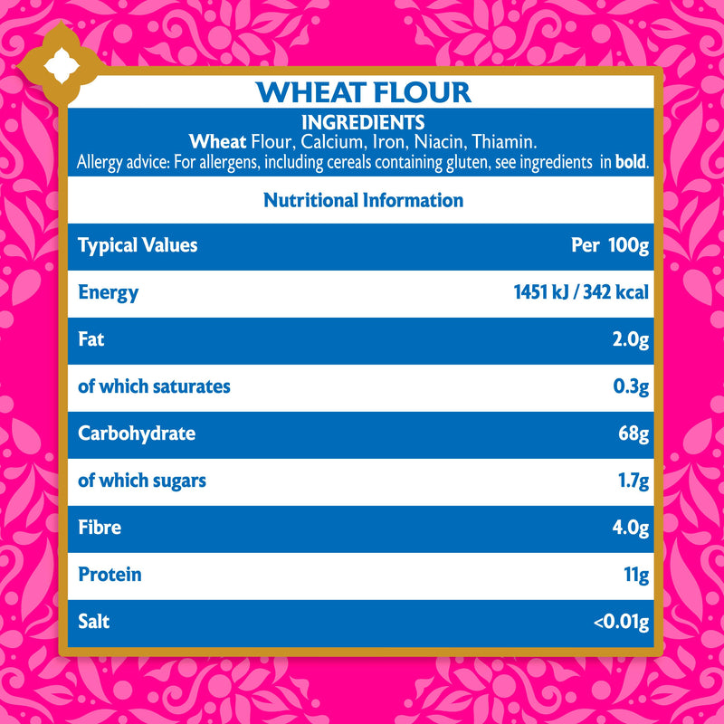 Elephant Atta fine white chapatti flour 10kg, imported from the UK