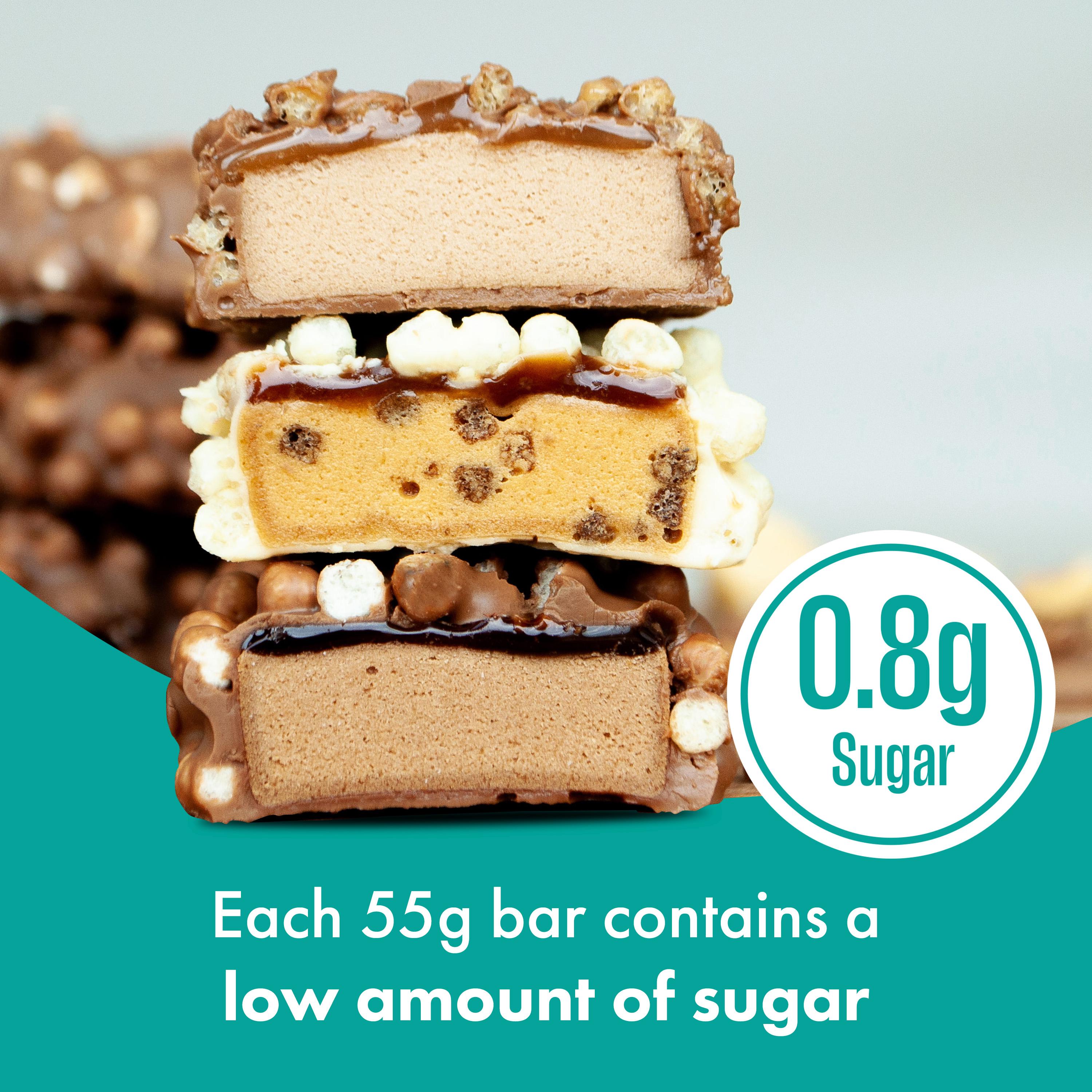 Fulfil Vitamin Protein Bar Dark Chocolate Salted Caramel 55g - British product