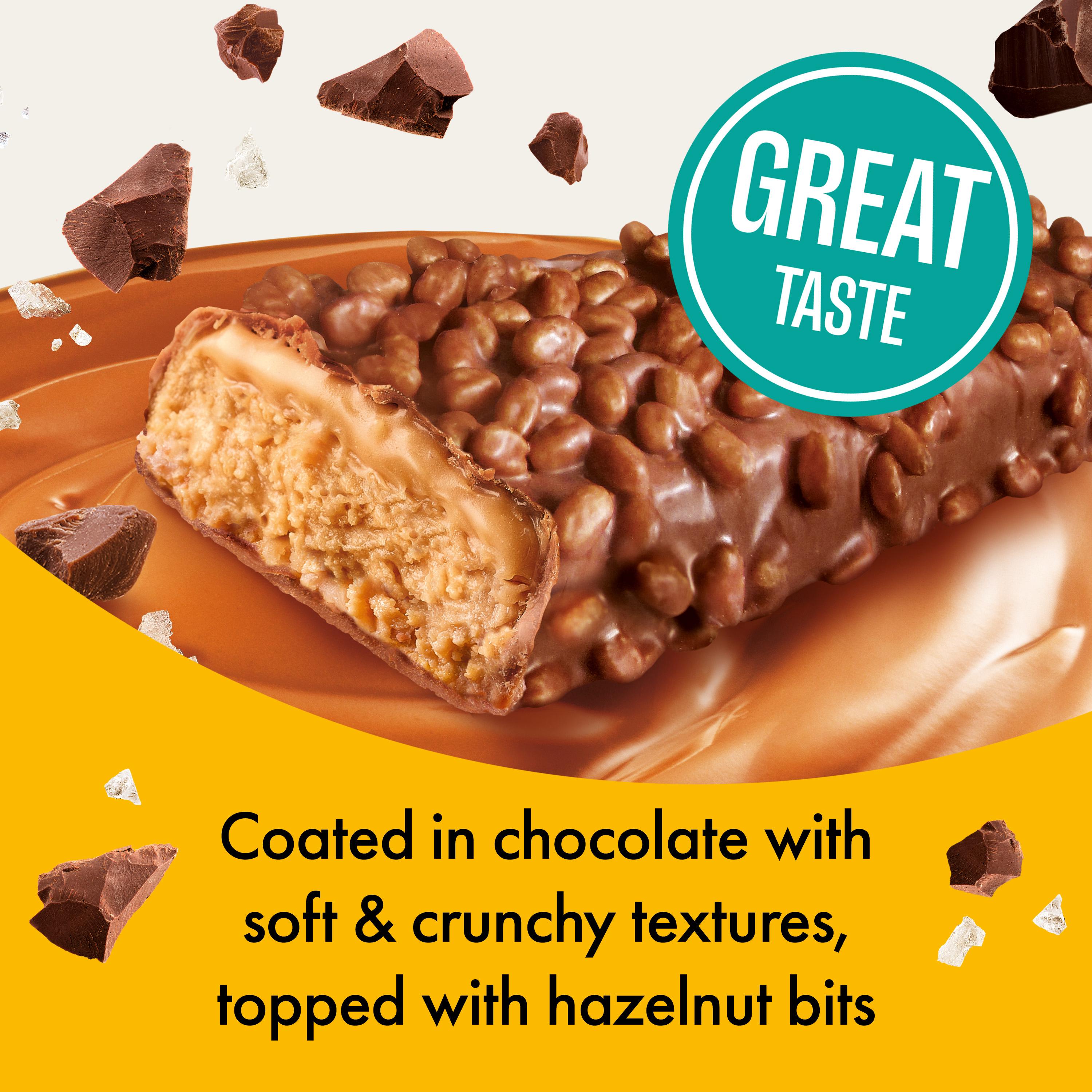 Fulfil chocolate protein bar salted caramel 55g - British product