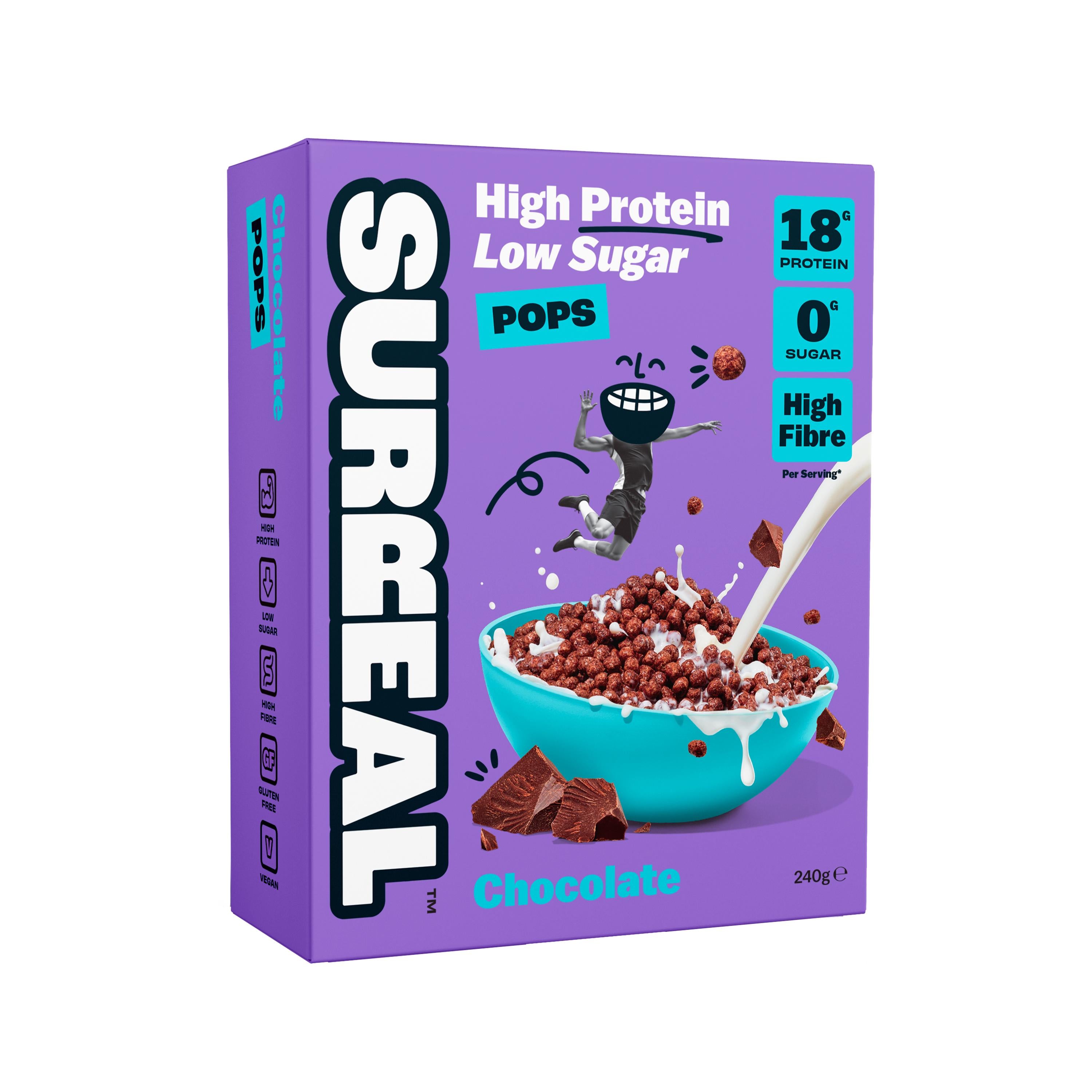 Surreal high protein chocolate cereal 240g (British brand)