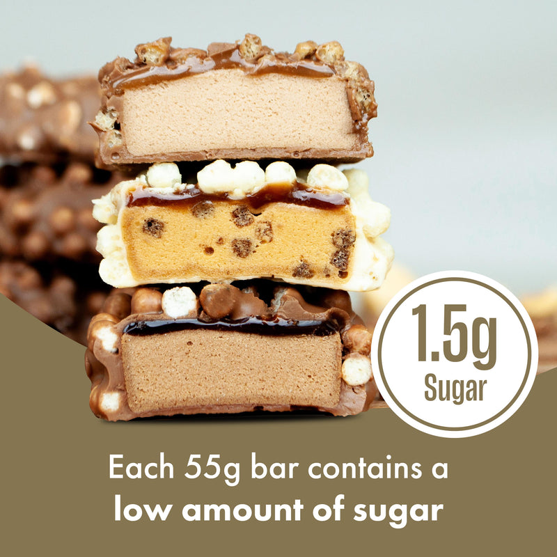 Fulfil chocolate hazelnut whip protein bar 55g - British product