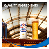 Peroni Nastro Azzurro beer 4x440ml (British brand)