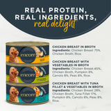 Encore wet dog food chicken selection 8 x 156g tins - British product