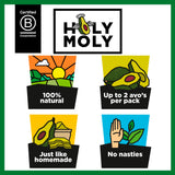 Holy Moly Original guacamole 150g, UK version