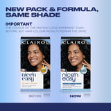 Clairol Nice'N Easy Black 2 permanent hair dye - British product