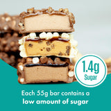 Fulfil chocolate protein bar salted caramel 55g - British product