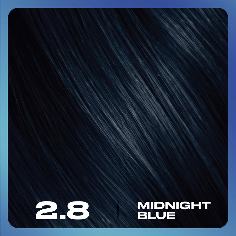 Clairol permanent hair dye Midnight Blue (British brand)