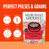 Merchant Gourmet cooked quinoa red and white 250g, UK version