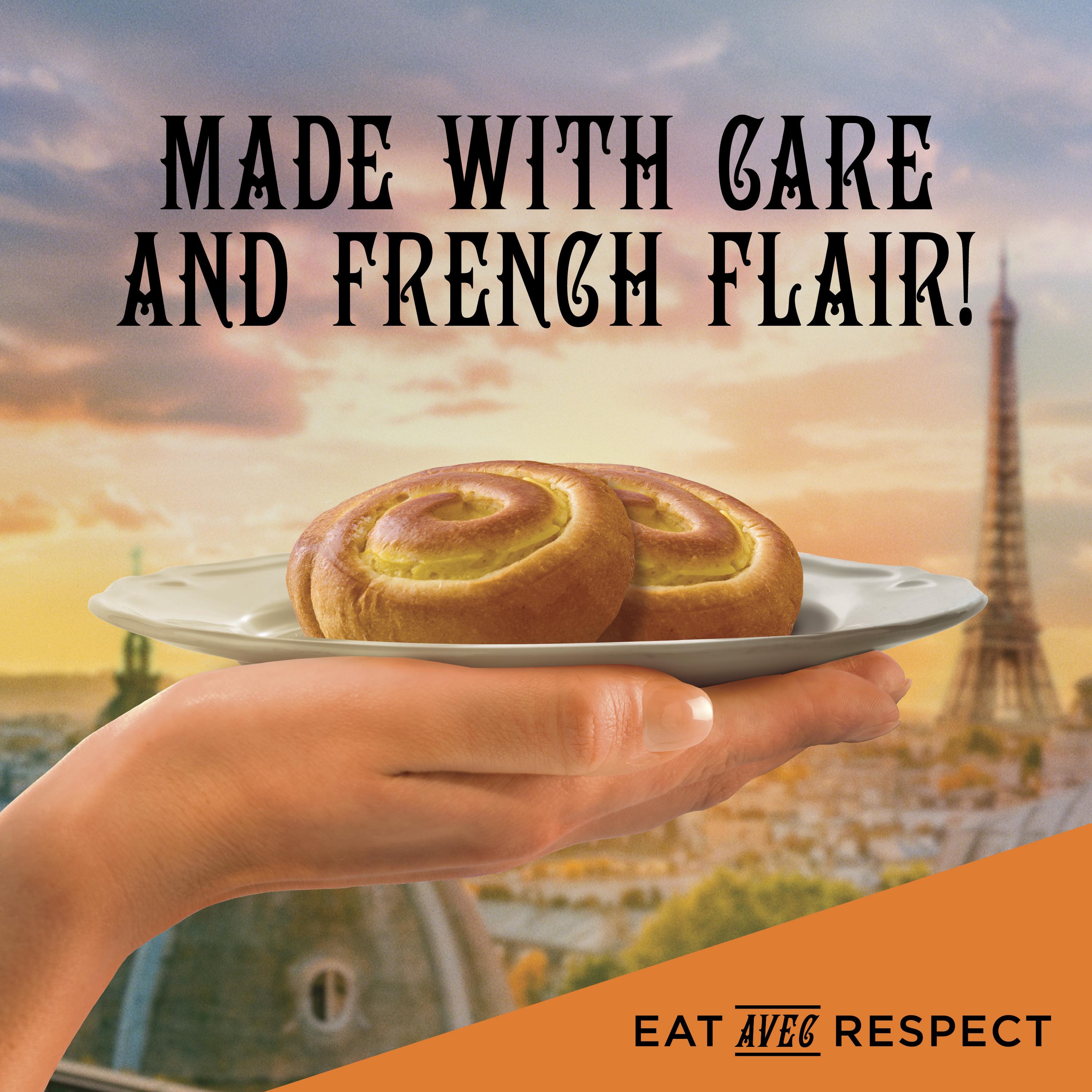 St Pierre brioche swirls vanilla custard 6 pack (British brand)