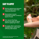 Jungle Formula Dry Protect Insect Repellent Spray 125ml, imported from the UK