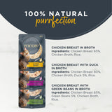 Encore Chicken Selection natural cat food pouches 5x50g - British product