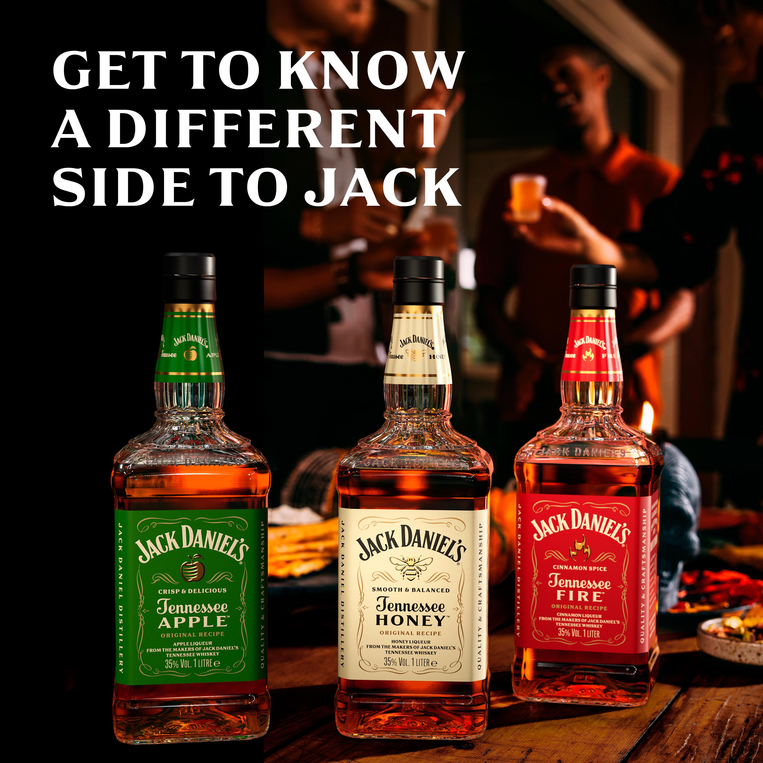 Jack Daniel's Tennessee Honey whiskey 1L (British brand)