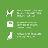 Frontline Plus flea and tick spot-on for dogs 10-20kg 1.34ml - British product