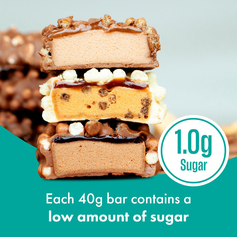 FULFIL chocolate salted caramel protein bar 3x40g - British product