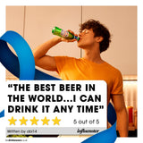 Peroni Nastro Azzurro Italian lager beer 620ml, UK version